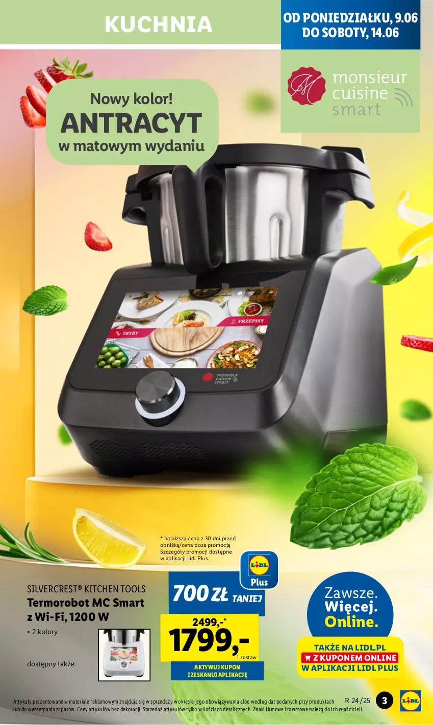 Gazetka promocyjna Lidl - GAZETKA - ważna 09.06 do 14.06.2025 - strona 5 - produkty: Kuchnia, Robot, Silvercrest