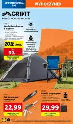 Gazetka promocyjna Lidl - GAZETKA - Gazetka - ważna od 14.06 do 14.06.2025 - strona 14 - produkty: Por, Namiot, Krzesło, Pokrowiec