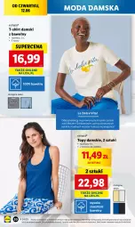 Gazetka promocyjna Lidl - GAZETKA - Gazetka - ważna od 14.06 do 14.06.2025 - strona 28 - produkty: Top, Sok, T-shirt, Moda