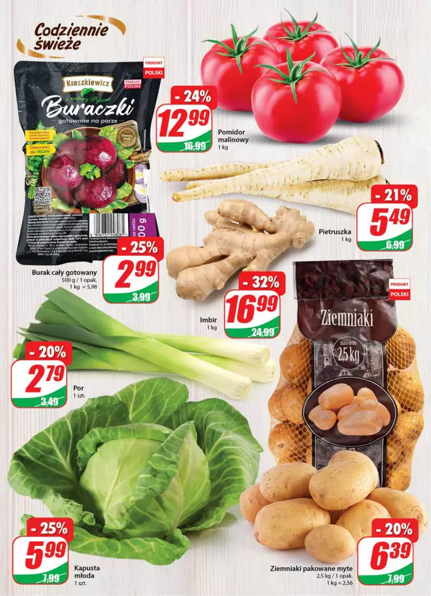 Gazetka promocyjna Dino - Gazetka - ważna 15.02 do 21.02.2023 - strona 12 - produkty: Ziemniaki