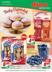 Gazetka promocyjna Dino - Gazetka - Gazetka - ważna od 21.02 do 21.02.2023 - strona 1 - produkty: Ciastka, Ryż, JBL, Duda, Kabanos