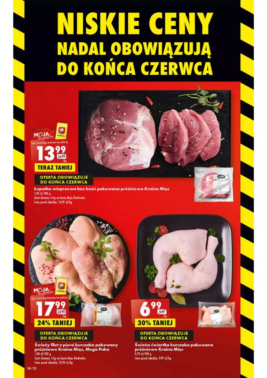 Gazetka promocyjna Biedronka - od Czwartku - ważna 15.06 do 21.06.2023 - strona 24 - produkty: Filet z piersi kurczaka, Kurczak