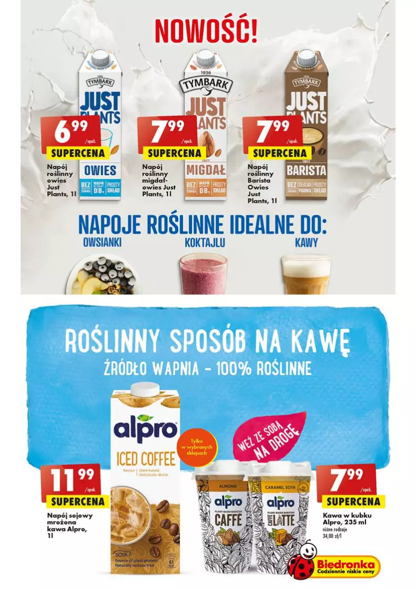 Gazetka promocyjna Biedronka - od Czwartku - ważna 15.06 do 21.06.2023 - strona 37 - produkty: Alpro, Kawa, Napój, Napoje