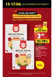 Gazetka promocyjna Biedronka - od Czwartku - Gazetka - ważna od 21.06 do 21.06.2023 - strona 2 - produkty: Rycki Edam, Edam, Fa