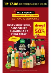 Gazetka promocyjna Biedronka - od Czwartku - Gazetka - ważna od 21.06 do 21.06.2023 - strona 8 - produkty: Sok