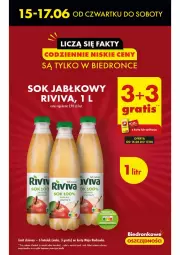 Gazetka promocyjna Biedronka - od Czwartku - Gazetka - ważna od 21.06 do 21.06.2023 - strona 9 - produkty: Sok, Por, Gra, Tran, Sok jabłkowy