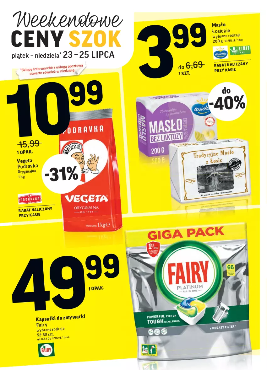 Gazetka promocyjna Intermarche - Gazetka promocyjna - ważna 20.07 do 26.07.2021 - strona 39 - produkty: Fa, Gin, Podravka, Vegeta