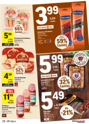 Gazetka promocyjna Intermarche - Gazetka promocyjna - Gazetka - ważna od 26.07 do 26.07.2021 - strona 13 - produkty: Sok, Sokołów, Szynka, Tarczyński, Kaszanka, Kabanos, Kasza, Kiełbasa, Olewnik