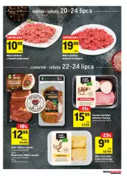 Gazetka promocyjna Intermarche - Gazetka promocyjna - Gazetka - ważna od 26.07 do 26.07.2021 - strona 15 - produkty: Kurczak, Udo z kurczaka, Mięso mielone, Mięso mielone z łopatki wieprzowej, Rum, Stek, Burger, Grill, Mięso