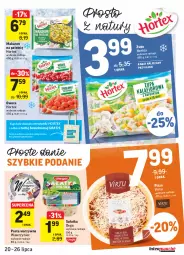 Gazetka promocyjna Intermarche - Gazetka promocyjna - Gazetka - ważna od 26.07 do 26.07.2021 - strona 19 - produkty: Sałatka, Makaron, Gra, Zupa, Pasta warzywna, Dega, Sałat, Pizza, Torba, Owoce, Hortex