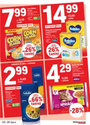 Gazetka promocyjna Intermarche - Gazetka promocyjna - Gazetka - ważna od 26.07 do 26.07.2021 - strona 5 - produkty: Lubella, Makaron, Corn flakes, Bell, Whiskas, Bebiko, Dzieci, Bella, Mleko