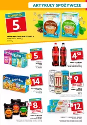 Gazetka promocyjna Dealz - Gazetka na otwarcie - Piotrków Trybunalski - Gazetka - ważna od 20.08 do 20.08.2021 - strona 3 - produkty: Ciastka, Toblerone, Gra, Chipsy, Kawa, Coca-Cola, Bounty, Twix, Loyd, Czekolada, Napój gazowany, Artykuły spożywcze, Toffifee, Fanta, Alcon, Amica, Sprite, Herbata, Haribo, Napój, Biszkopty, Fa