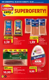 Gazetka promocyjna Lidl - GAZETKA - Gazetka - ważna od 12.06 do 12.06.2021 - strona 14 - produkty: Piec, Krakus, Ser, Por, Gra, Parówki, Pasztet, Dulano, Szynka konserwowa, Szynka, PIKOK