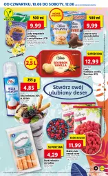 Gazetka promocyjna Lidl - GAZETKA - Gazetka - ważna od 12.06 do 12.06.2021 - strona 27 - produkty: Ser, Bourbon, Lody, Pilos, Maliny, Czekolada, Rurki, Owoce, Deser, Brownie, Fa