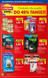 Gazetka promocyjna Lidl - GAZETKA - Gazetka - ważna od 12.06 do 12.06.2021 - strona 40 - produkty: Sos, Pur, Mus, Gra, Bell, Karma mokra dla kotów, Purina, Kawa, Sucha karma