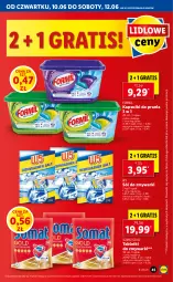 Gazetka promocyjna Lidl - GAZETKA - Gazetka - ważna od 12.06 do 12.06.2021 - strona 45 - produkty: Sól, Gra, Somat gold, Tablet, Somat, Zmywarki, Kapsułki do prania, Tabletki do zmywarki