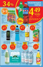 Gazetka promocyjna Delikatesy Centrum - Gazetka DC17 - Gazetka - ważna od 11.05 do 11.05.2022 - strona 21 - produkty: Mus, 7up, Napój energetyczny, Pepsi max, Mirinda, Pepsi, Schweppes, Limonka, Szyna, Kubuś, Woda, Napój, Mięta, LG