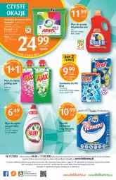 Gazetka promocyjna Delikatesy Centrum - Gazetka DC17 - Gazetka - ważna od 11.05 do 11.05.2022 - strona 28 - produkty: Płyn do prania, Rum, Gra, Do mycia naczyń, Ajax, Zawieszka do wc, Bref, Granat, Płyn do mycia naczyń, Woolite, Ręcznik, Fairy, Płyn do mycia, Flora, Ariel, Mobil, Fa
