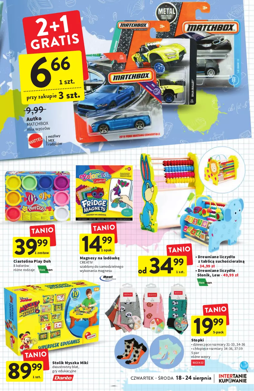 Gazetka promocyjna Intermarche - ważna 18.08 do 24.08.2022 - strona 35 - produkty: Gry, Mysz, Stolik, Top