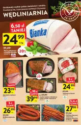 Gazetka promocyjna Intermarche - Gazetka - ważna od 24.08 do 24.08.2022 - strona 16 - produkty: Królewski, Salceson, Szynka, Tarczyński, Kabanos, Kiełbasa, Bianka, Ogonówka