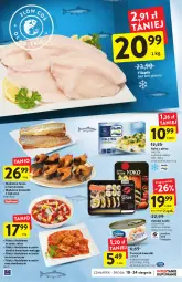 Gazetka promocyjna Intermarche - Gazetka - ważna od 24.08 do 24.08.2022 - strona 21 - produkty: Piec, Frosta, Sos, Mus, Ryba, SEKO, Kawa, Tusz, Salsa, Tilapia, Sushi, Tuńczyk, Lazur, Lisner