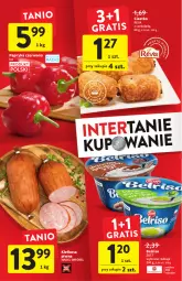 Gazetka promocyjna Intermarche - Gazetka - ważna od 24.08 do 24.08.2022 - strona 8 - produkty: Belriso, Zott, Papryka czerwona, Papryka, Madej Wróbel, Kiełbasa piwna, Kiełbasa