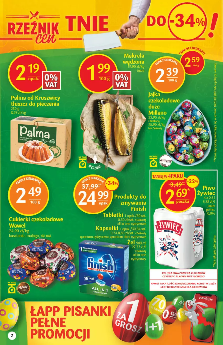 Gazetka promocyjna Delikatesy Centrum - Gazetka DC12 - ważna 24.03 do 30.03.2022 - strona 2 - produkty: Gra, Piec, Piwa