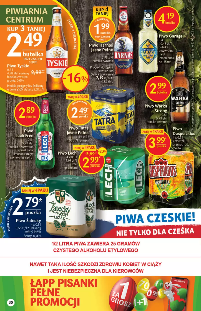 Gazetka promocyjna Delikatesy Centrum - Gazetka DC12 - ważna 24.03 do 30.03.2022 - strona 30 - produkty: Gra, Granat, Grejpfrut, Limonka, Piec, Piwa, Piwo, Pomelo, Por, Rum, Tyskie, Warka