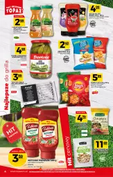 Gazetka promocyjna Topaz - Gazetka - Gazetka - ważna od 05.05 do 05.05.2021 - strona 4 - produkty: Sałatka, Ketchup, Dawtona, Sos, Ser, Mus, Chipsy, Sałat, Pudliszki, Grill, Kamis, Heinz, Musztarda, Fa