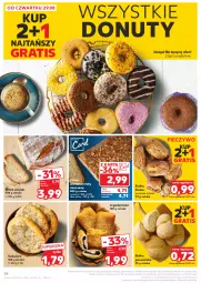 Gazetka promocyjna Kaufland - Gazetka tygodnia - Gazetka - ważna od 04.09 do 04.09.2024 - strona 36 - produkty: Piec, Cebula, Sok, Gra, Rama, Chleb wieloziarnisty, Pieczywo, Nuty, Chleb, Donut, Waga, Bułka, Jagodzianka