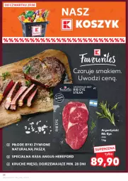 Gazetka promocyjna Kaufland - Gazetka tygodnia - Gazetka - ważna od 04.09 do 04.09.2024 - strona 38 - produkty: Stek, Kosz, Mięso
