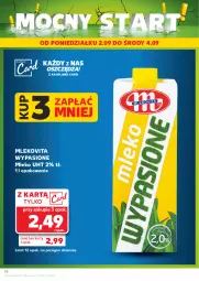 Gazetka promocyjna Kaufland - Gazetka tygodnia - Gazetka - ważna od 04.09 do 04.09.2024 - strona 76 - produkty: Mlekovita, Mleko