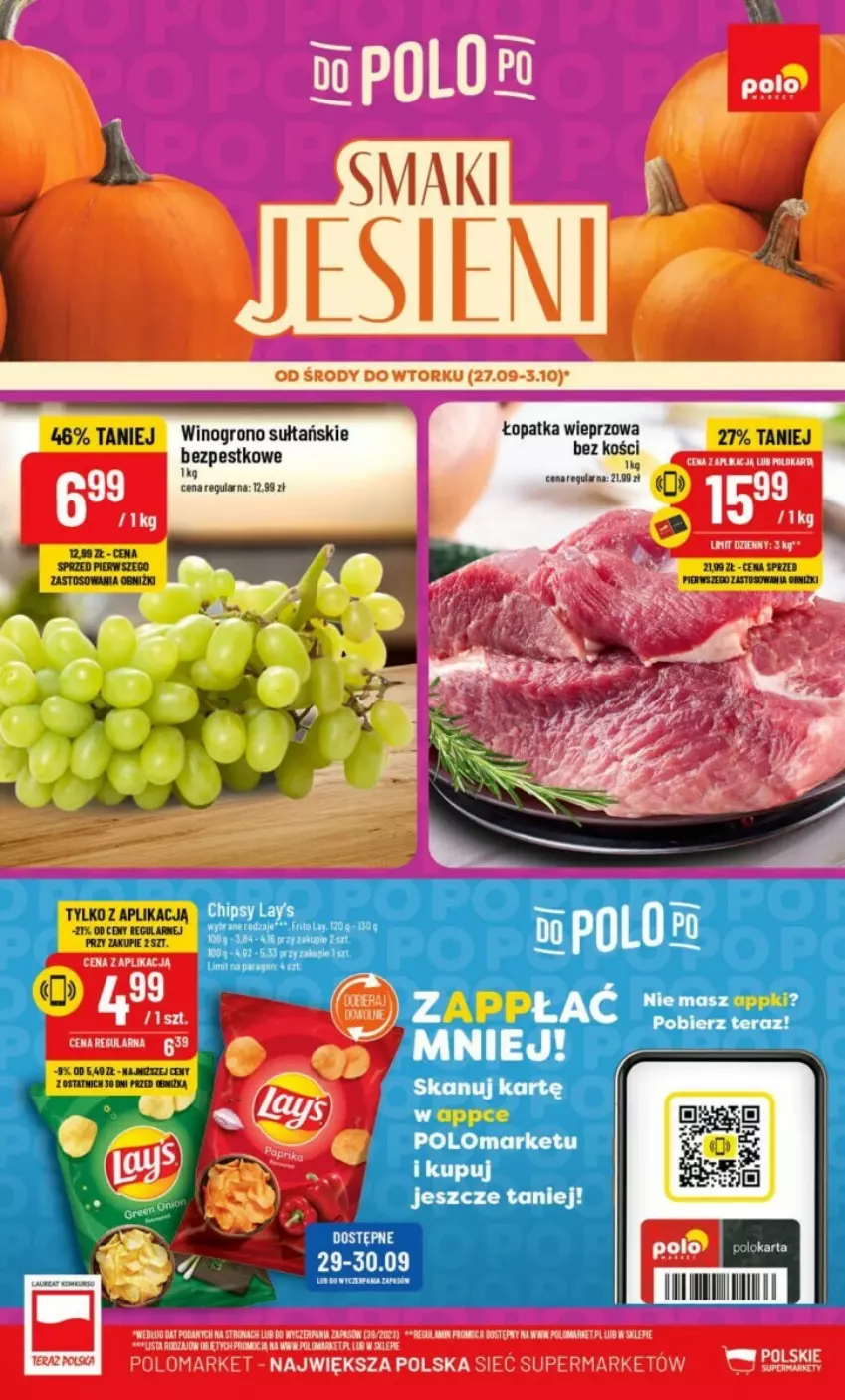 Gazetka promocyjna PoloMarket - ważna 27.09 do 03.10.2023 - strona 1 - produkty: Wino