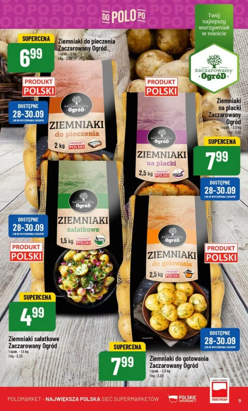 Gazetka promocyjna PoloMarket - ważna 27.09 do 03.10.2023 - strona 62 - produkty: Lack, Ogród, Piec, Pur, Sałat, Ziemniaki