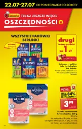 Gazetka promocyjna Biedronka - Od czwartku - Gazetka - ważna od 31.07 do 31.07.2024 - strona 6 - produkty: Ser, Parówki, Tera, Szynka konserwowa, Szynka, Berlinki