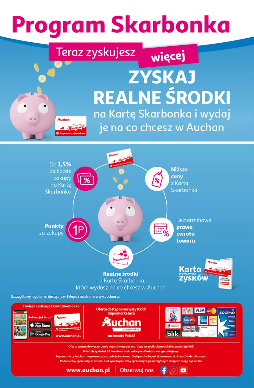 Gazetka promocyjna Auchan - Gazetka przeNISKIE CENY – przeWybór z MAXI PAKAMI Supermarkety - ważna 15.09 do 21.09.2022 - strona 12 - produkty: Gra, Ser, Tera