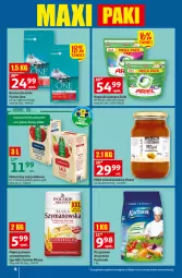 Gazetka promocyjna Auchan - Gazetka przeNISKIE CENY – przeWybór z MAXI PAKAMI Supermarkety - Gazetka - ważna od 21.09 do 21.09.2022 - strona 4 - produkty: Sok, Pur, Kucharek, Purina, Sok jabłkowy, Polskie Młyny, Mąka, Miód, Mąka pszenna, Ariel, Gala