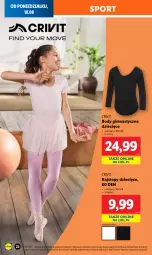 Gazetka promocyjna Lidl - GAZETKA - Gazetka - ważna od 23.08 do 23.08.2025 - strona 24 - produkty: Top, Por, Body, Rajstopy, Sport, Dzieci