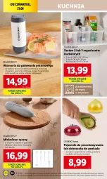 Gazetka promocyjna Lidl - GAZETKA - Gazetka - ważna od 23.08 do 23.08.2025 - strona 34 - produkty: Silvercrest, Ser, Ivar, Akcesoria do pakowania, Kuchnia, Czosnek, Organizer, Pojemnik, Mikser, Warka, Obieraczka, Mikser ręczny, Bateria, Pojemnik do przechowywania