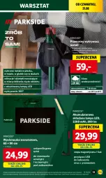 Gazetka promocyjna Lidl - GAZETKA - Gazetka - ważna od 23.08 do 23.08.2025 - strona 35 - produkty: Parkside, Top, Wycieraczka, Lampa LED, Bateria, Lampa, Akumulator