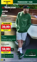 Gazetka promocyjna Lidl - GAZETKA - Gazetka - ważna od 23.08 do 23.08.2025 - strona 36 - produkty: Parkside, Sneakersy, Dres, Bluza, Bluza dresowa, Fa
