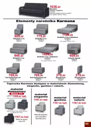 Gazetka promocyjna Bodzio - Gazetka - ważna od 31.03 do 31.03.2024 - strona 141 - produkty: Gra, Pościel, Tapicerka, Boczek, Narożnik, Siedzisko, Wersalka