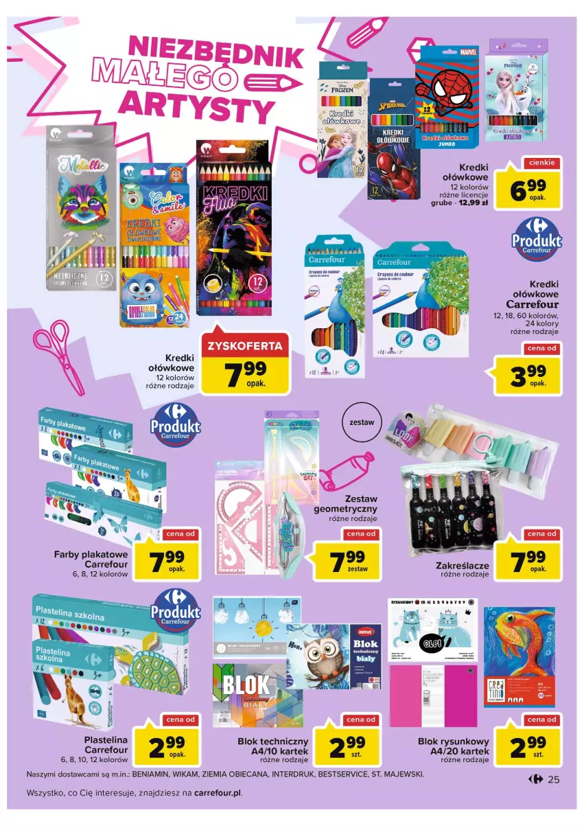 Gazetka promocyjna Carrefour - Gazetka Carrefour - ważna 16.08 do 28.08.2022 - strona 25 - produkty: Fa, Gra, Plastelina, Ser