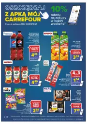 Gazetka promocyjna Carrefour - Gazetka Carrefour - Gazetka - ważna od 28.08 do 28.08.2022 - strona 8 - produkty: Sok, Pepsi max, Mirinda, Kosz, Pepsi, Sheba, Napój gazowany, Tymbark, Sprite, Napój, Nimm2, Nektar