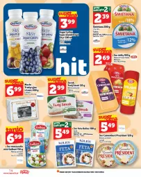 Gazetka promocyjna Topaz - Gazetka - Gazetka - ważna od 25.06 do 25.06.2025 - strona 14 - produkty: Mozzarella, Cheddar, Top, Ser, Mazdamer, Salami, Isla, Piątnica, Jogurt, Kiwi, Mlekovita, Serek, Vita C, Camembert, Galbani, Feta, Twój Smak, Masło, Jogurt pitny, Mleko