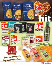 Gazetka promocyjna Topaz - Gazetka - Gazetka - ważna od 25.06 do 25.06.2025 - strona 17 - produkty: Lubella, Top, Ser, Mus, Gin, Bell, Bonduelle, Fasola, Oliwa z oliwek, Bella, Pudliszki, Groszek, Fa, Oliwa