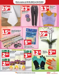 Gazetka promocyjna Topaz - Gazetka - Gazetka - ważna od 25.06 do 25.06.2025 - strona 27 - produkty: Top, Por, Dywanik, Biustonosz, Storczyk, Rękawice, Spodnie, Obrus, Dywan