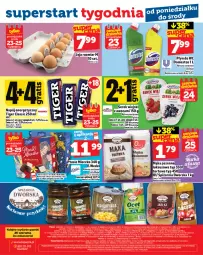 Gazetka promocyjna Topaz - Gazetka - Gazetka - ważna od 25.06 do 25.06.2025 - strona 28 - produkty: Serek wiejski, Domestos, Ser, Napój energetyczny, Jaja, Serek, Tiger, Płyn do wc, Napój, Olej