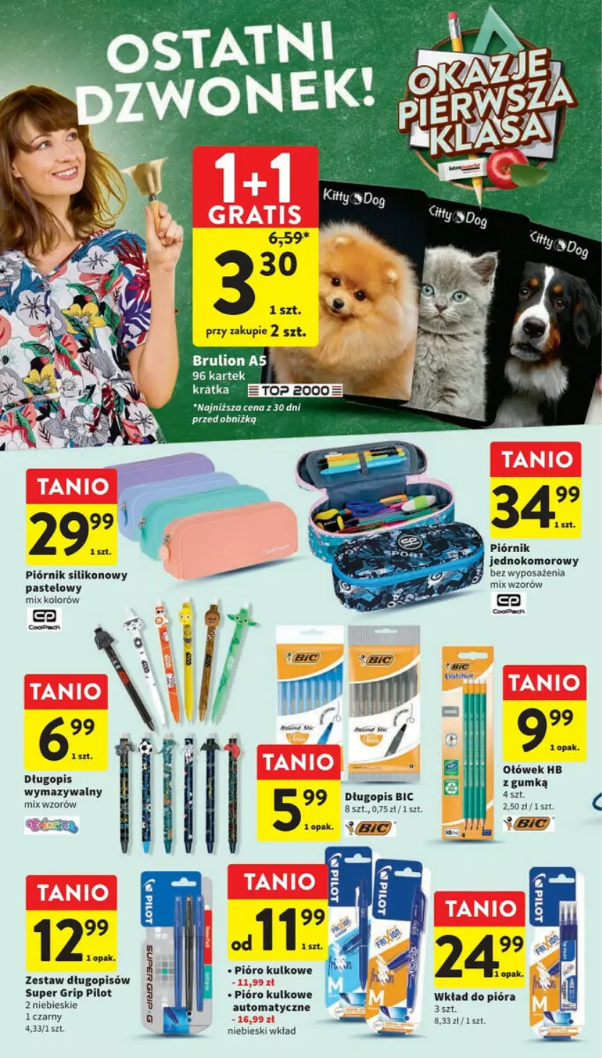 Gazetka promocyjna Intermarche - ważna 24.08 do 30.08.2023 - strona 30 - produkty: BIC, Długopis, LANA, Piórnik