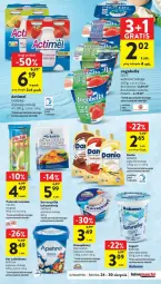 Gazetka promocyjna Intermarche - Gazetka - ważna od 30.08 do 30.08.2023 - strona 14 - produkty: Ser, Gin, Gra, Danone, Zott, Bell, Truskawki, Actimel, Sałat, Hochland, Danio, Bella, Jogobella, Grill
